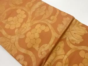 葡萄唐草模様織出し名古屋帯